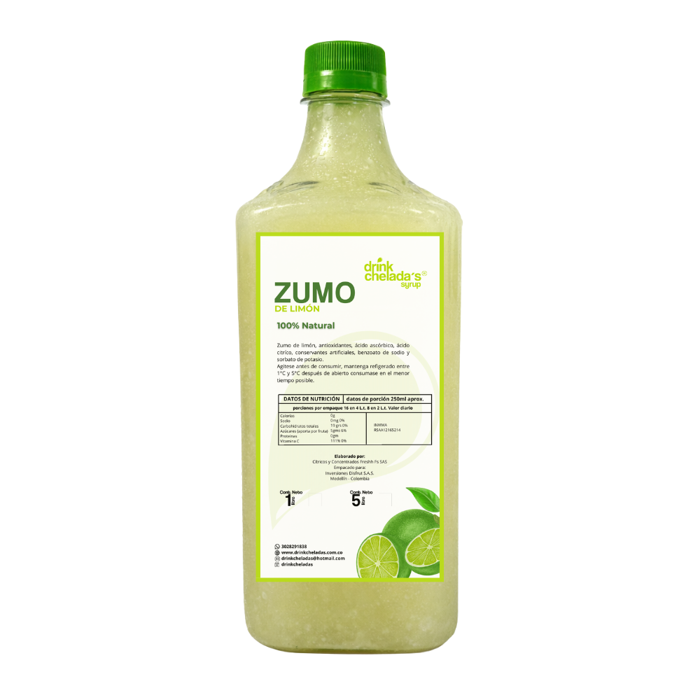 Zumo de limón